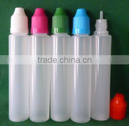 Premium quality unicorn 30ml 1 oz squeezable plastic bottle with fine tip