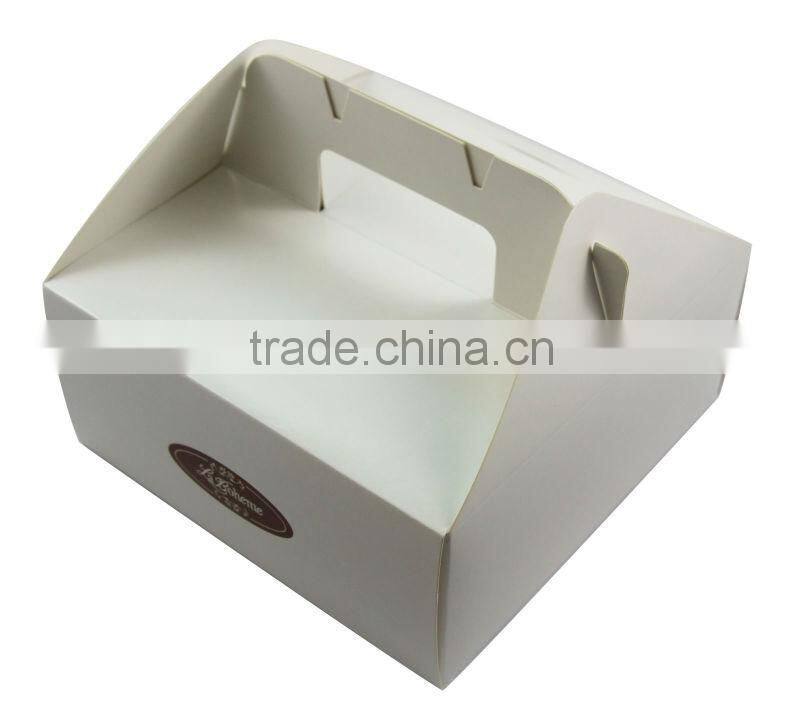custom cake packaging box without glue
