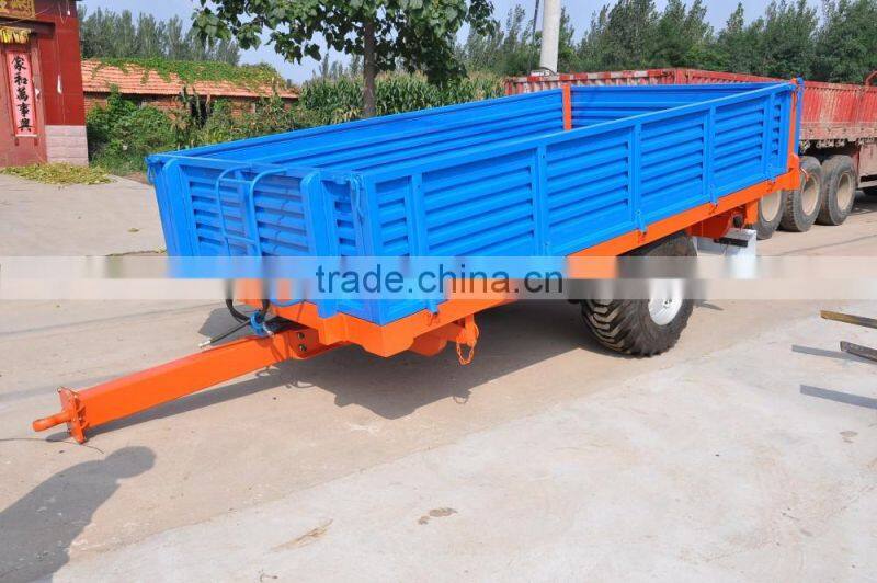 Truck Traile Use and CE Certification Farm Back Dump Trailer For Tractor