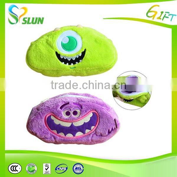 High quality new fashion Plush Pencil pouch Bags for high school girls boys