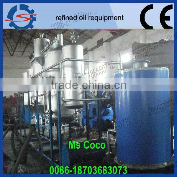 edible oil refinery plant /crude oil refinery machine manufacturer newest oil refinery equipment