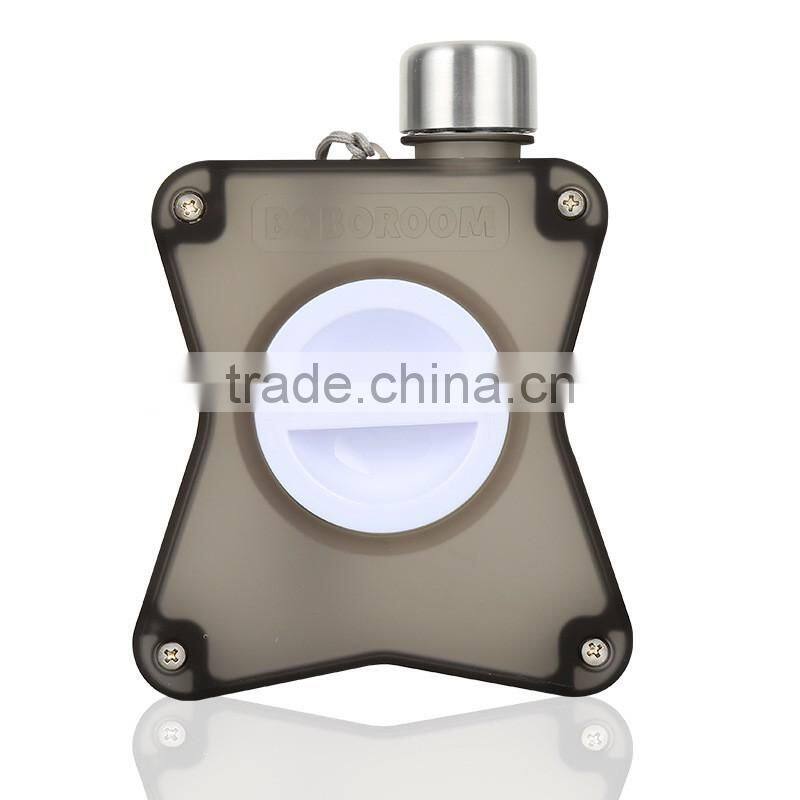 250ml clear water bottle joyshaker for star shape