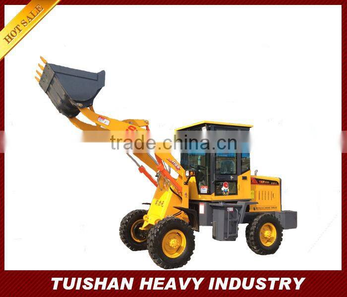 1000kg single joystick farm equipment front end loader with high quality and cheap price