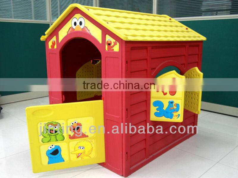 kids outdoor playhouse for sale,plastic children house, blow molding playhouse