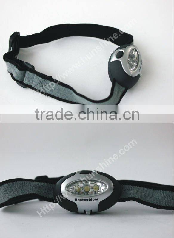 high bright mini 3 led small hunting headlamps