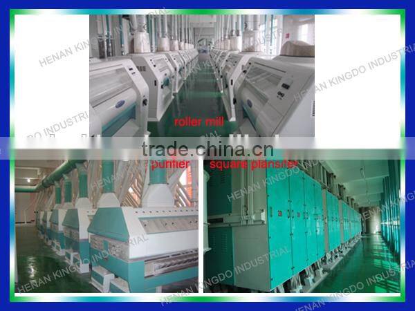 Wheat Flour Milling Plant, Flour Turnkey Project Manufacturered by Kingdo Industry. in China