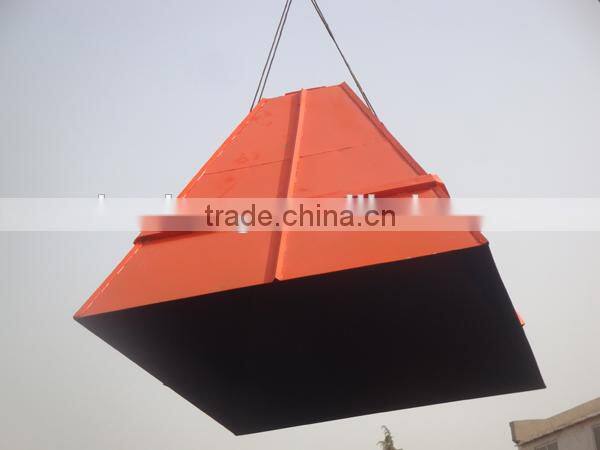 Concrete loading hopper