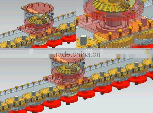 China made high quality 180hp farm tractor pto driven heavy duty power harrow cultivators