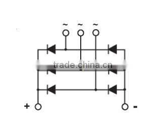 three phase rectifier bridge