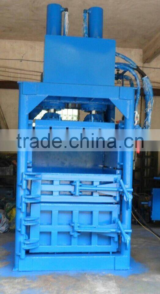 YB-60T Vertical hydraulic Baler machine for used clothing