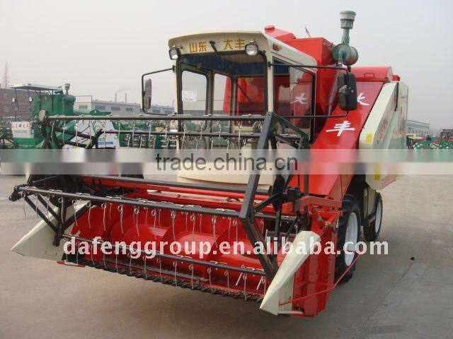 4LZ-1.5 Wheel Type Self-propelled Mini Wheat Combine Harvester