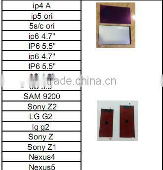 Factory Price Backlight Film For iphone7 refurbishment Mobile Phone Accessories