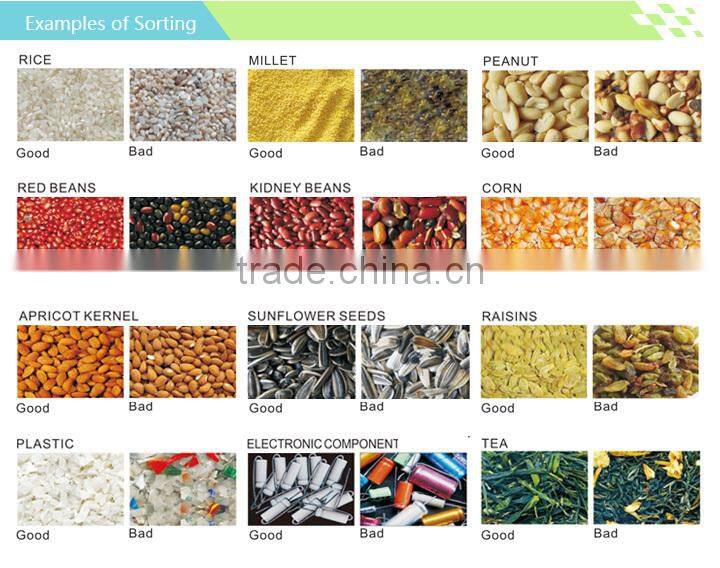 2014 New CCD 480 channels color sorter with LED light