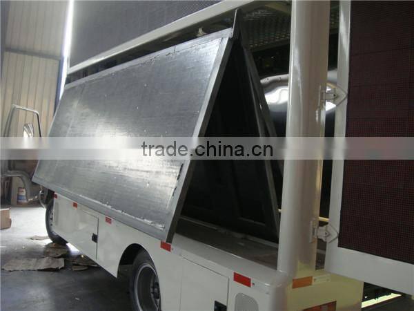 forland 2 sides of mobile led screen truck with stage for sale