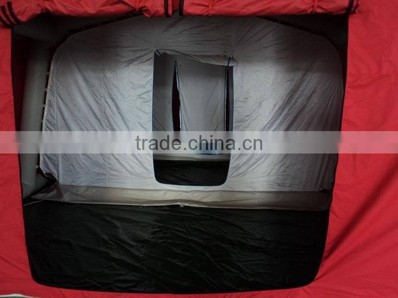 Large Waterproof PVC Tarpaulin and Oxford Fabric Inflatable Tent with rooms