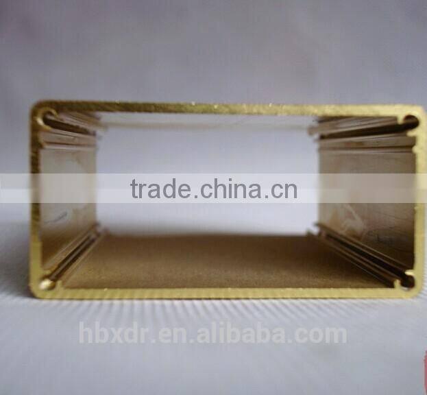 decorative black anodized top quality Aluminium waterproof case aluminum profile