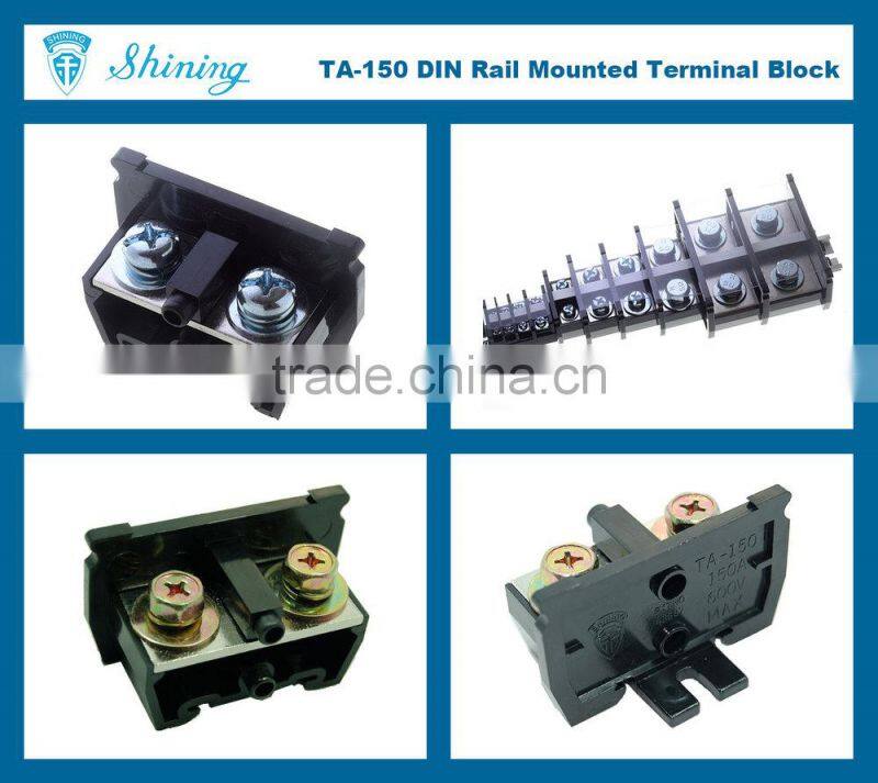 TA-150 Rail Mounted 600V 150A Krone IDC Terminal Block Connector