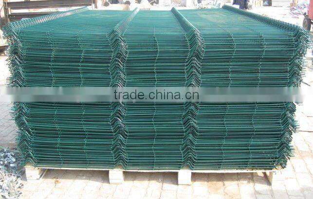 powder coated steel wire mesh fence panels
