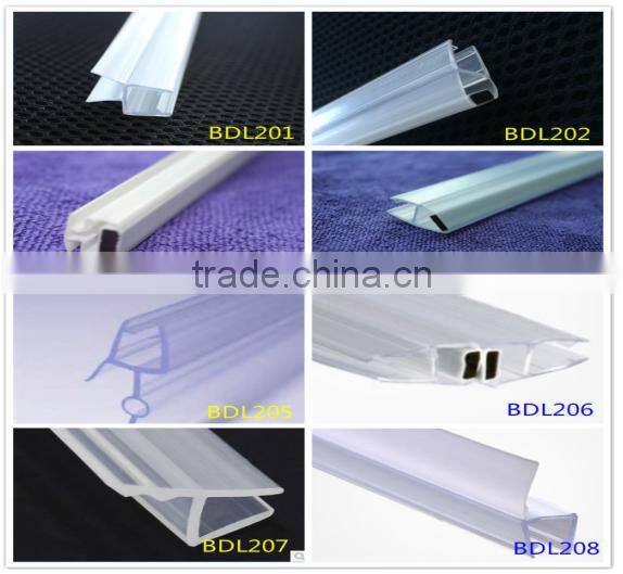 water-proof magnetic seal strip of shower door