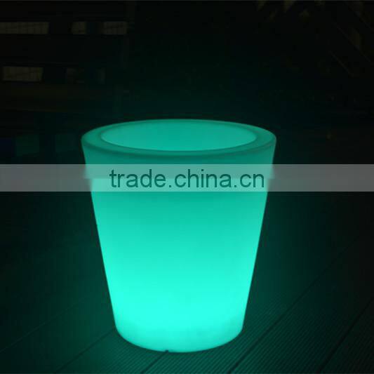led bonsai pot /outdoor led luminous planter/christmas garden decor