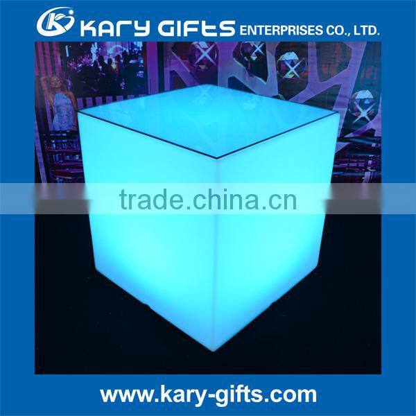 glowing bar led stool table for beauty salon DMX event furniture