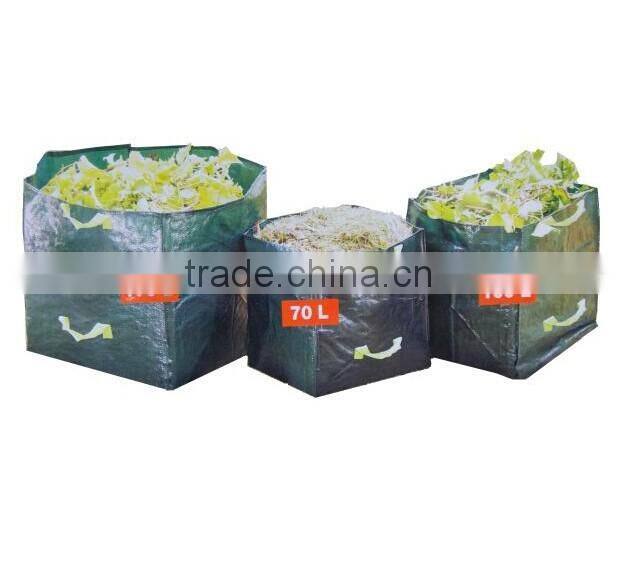 Collapsible Portable Garden Waste Bags - set of 3