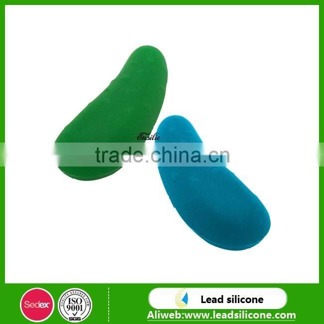 Cucumber Shape Silicone Wine Bottle Stopper, Lovely Silicone Bottle Stopper