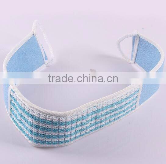 cy299 Exfoliating Loofah Back Scrubber Body Sponge Natural Luffa Loufa Shower Bath back for Men and Women with handles