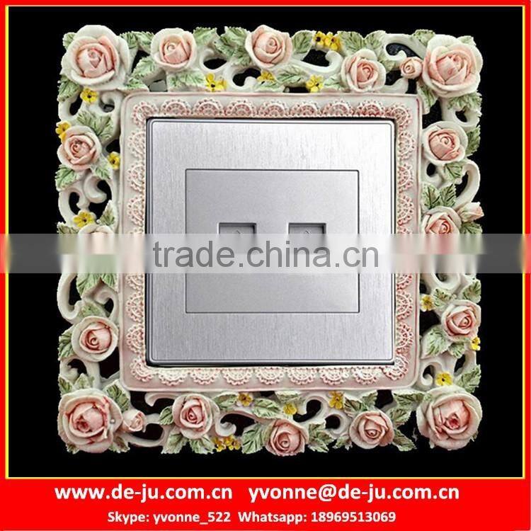 Classic Green Square Switch Protection Cover Sticker