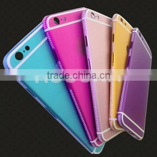 New Wholesale OEM Back Cover for iPhone 6/6plus crystal Housing Custom Color,for iphone 6 colored housing custom