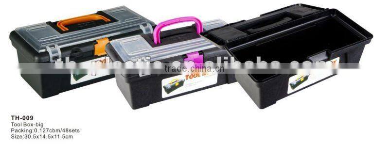 Plastic multi-function tool box with hard case