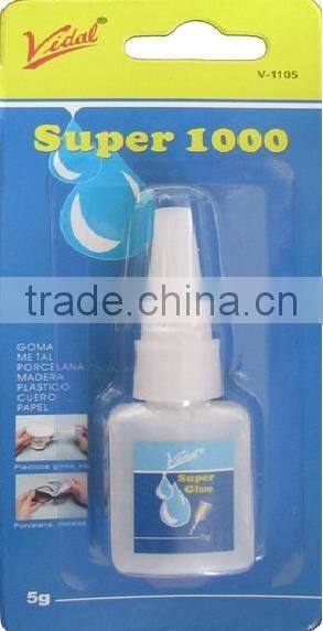 20g cheapest price and top quality 502 glue with plastic bottle