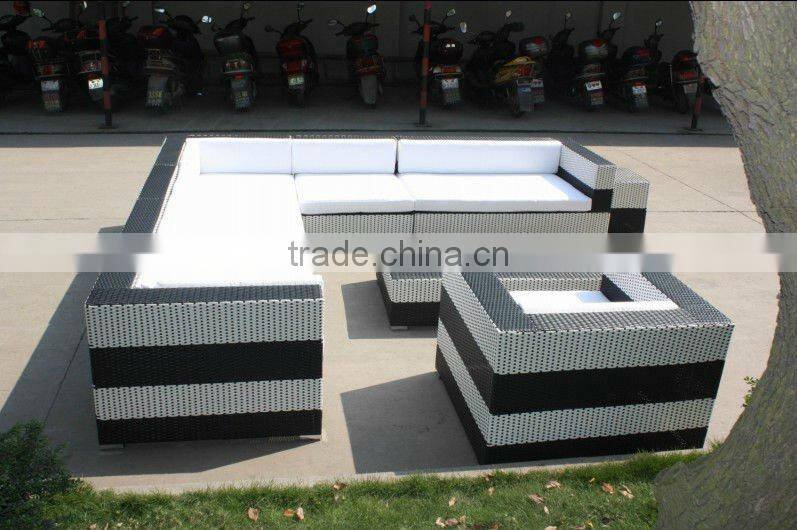 garden rattan sofa or outdoor sofa set or wicker sofa set