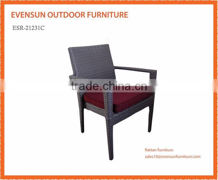 weatherproof and fireproof outdoor synthetic rattan outdoor beach chair