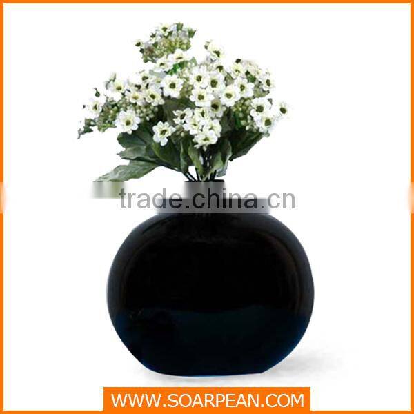 Office Decorative Fiberglass Office Desk Flower Pots
