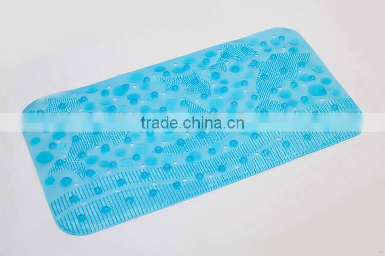 Quality anti bacteria high quality pvc non-slip bath mat