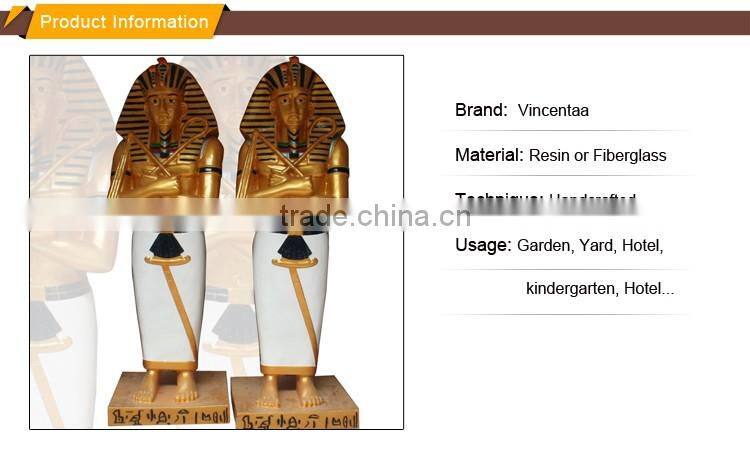 large outdoor sculptures fiberglass pharaoh sphinx egyptian statues for sale