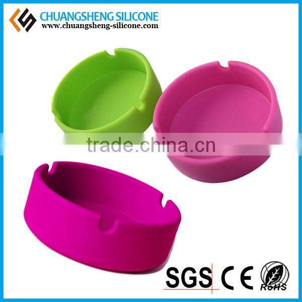 Eco-friendly ash case, silicone cigratte plate, Ashtray