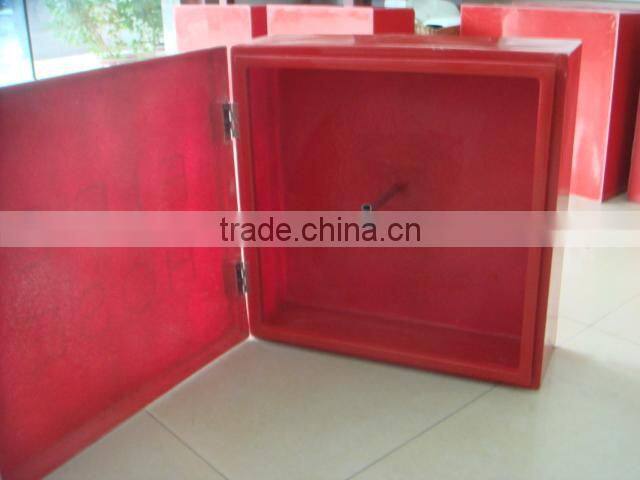 Fiberglass cabinets for fire hose