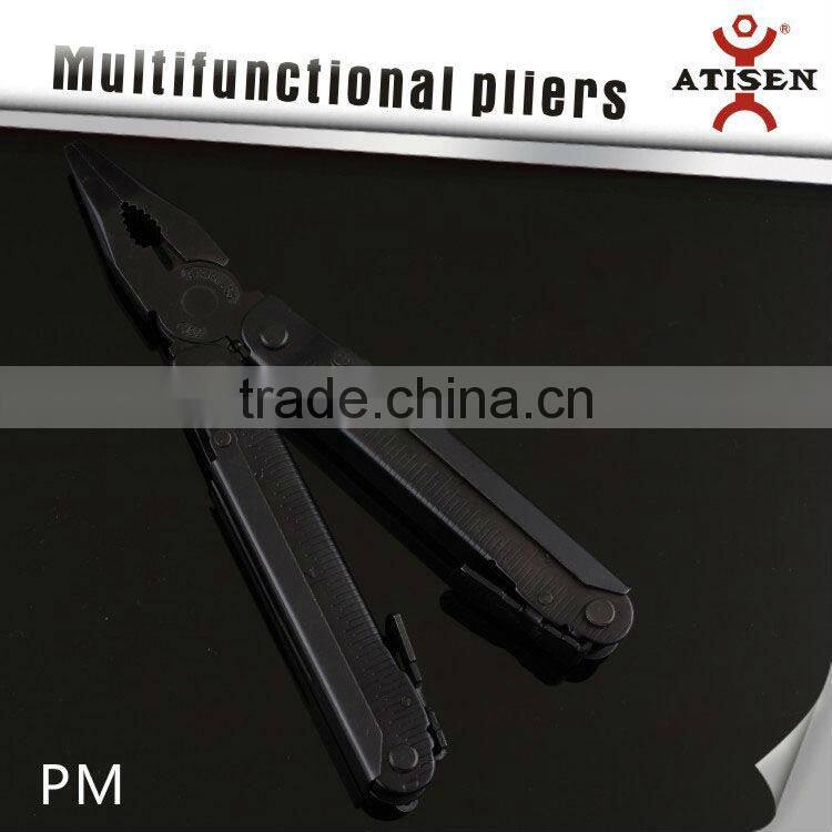 Hot sale black coated stainless steel new army multi tool