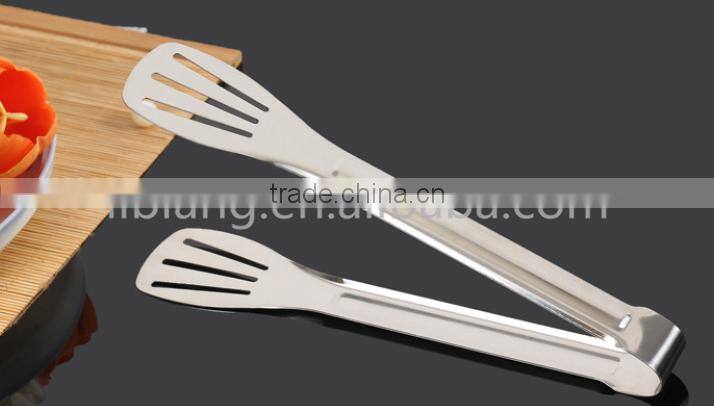 High quality 2 sizes food tongs/ barbecue tongs