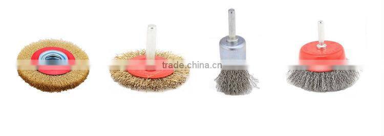 Stainless steel wire cup brush(65mm~150mm)