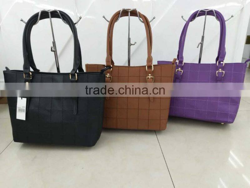 Custom vintage crazy ladies PU leather handbag tote bag wholesale have stock