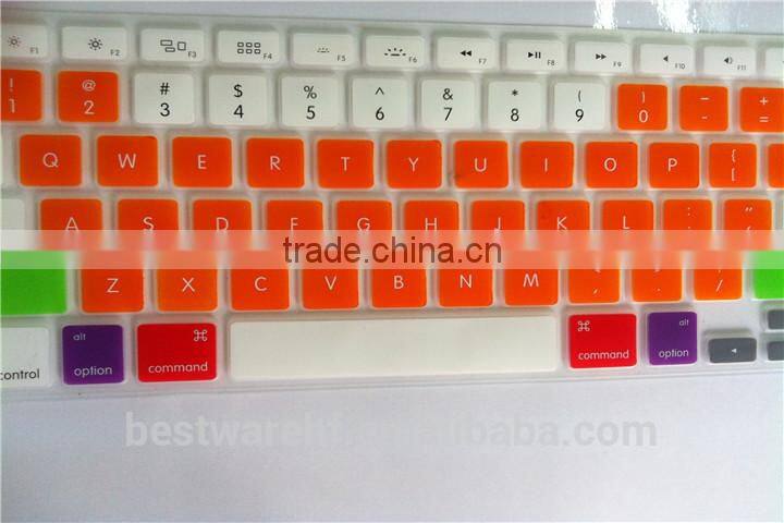 Ultrathin Clear Silicone Keyboard Cover Skin for Apple Macbook Pro /Retina 13" 15"