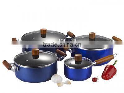Aluminum non-stick cookware set