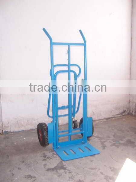 four wheel platform steel convertible sack hand truck trolley