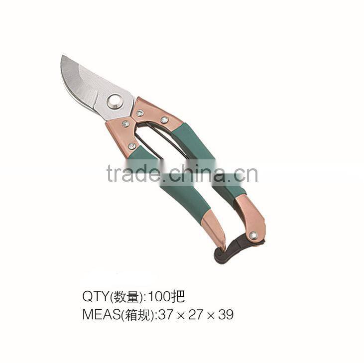 2016 good quality pruning shears/bypass garden scissors for tree and grass PRS-G3301