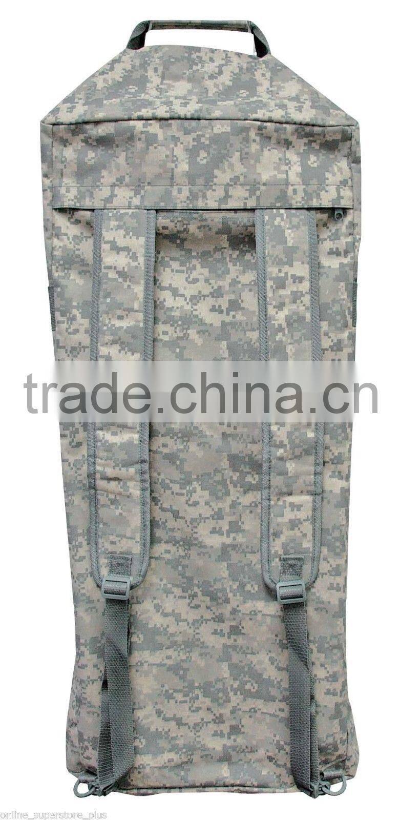 Camouflage ACU Duffle Bag Turns Into Backpack/ Camping Travel Gym Gear Bag
