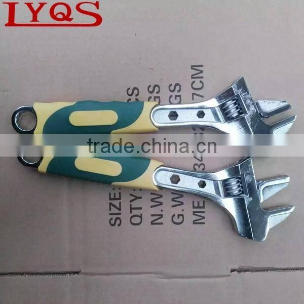 Forged carbon steel adjustable wrench/clyburn spanner for industial