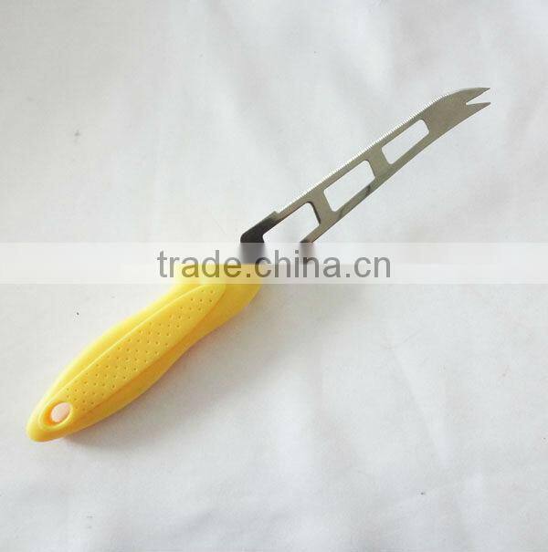 Popular Stainless Steel Cheese Knife With Plastic Handle